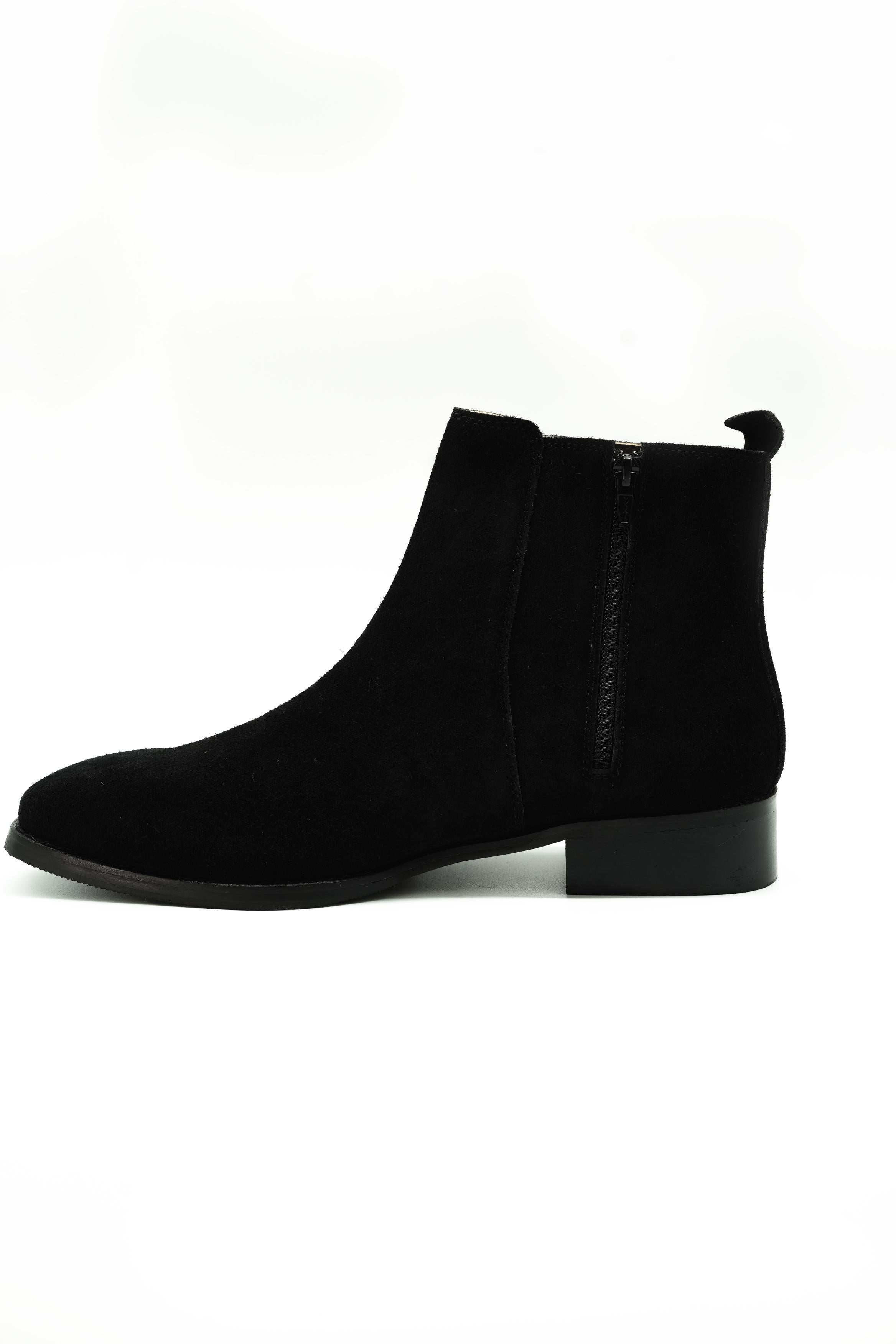 Vittorio Suede Cow Leather Chelsea Boots