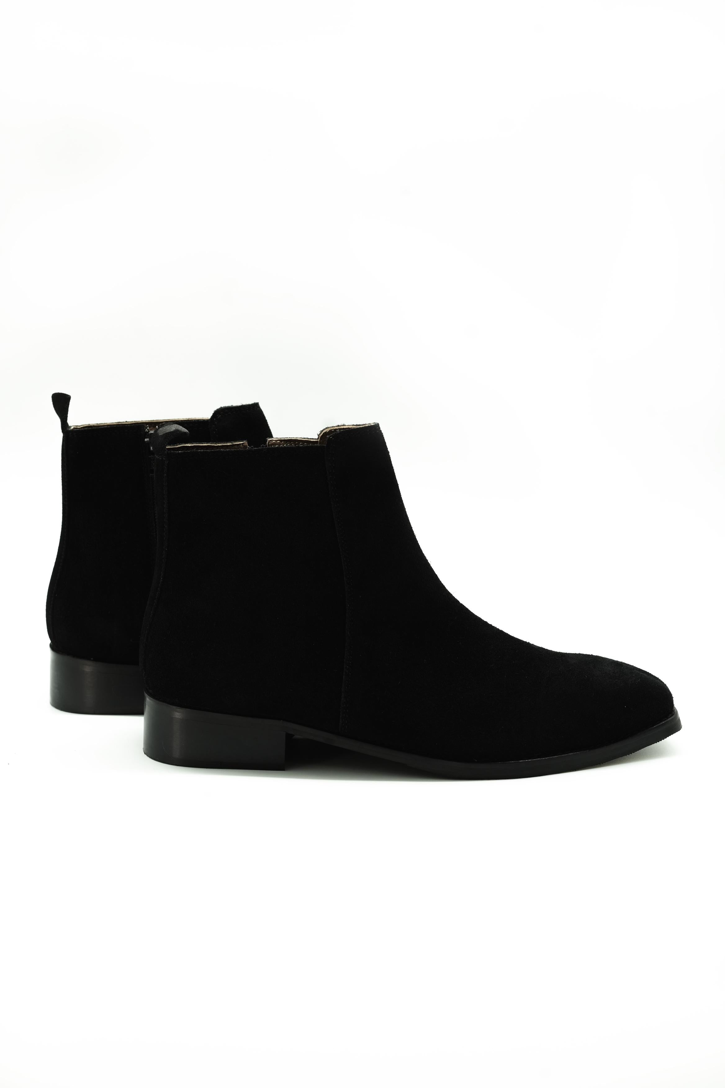 Vittorio Suede Cow Leather Chelsea Boots