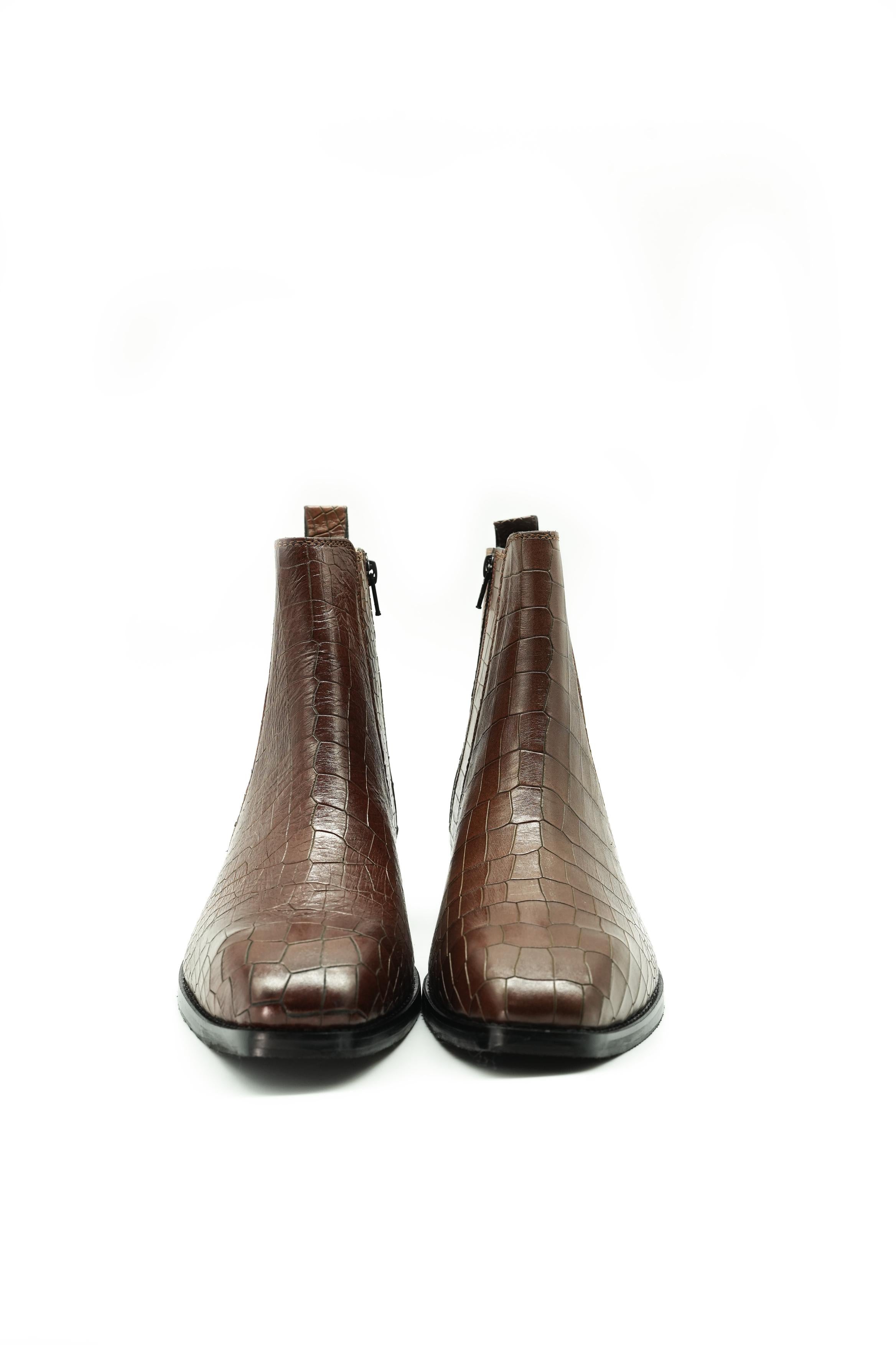 Vittorio Premium Croc Chelsea Boots