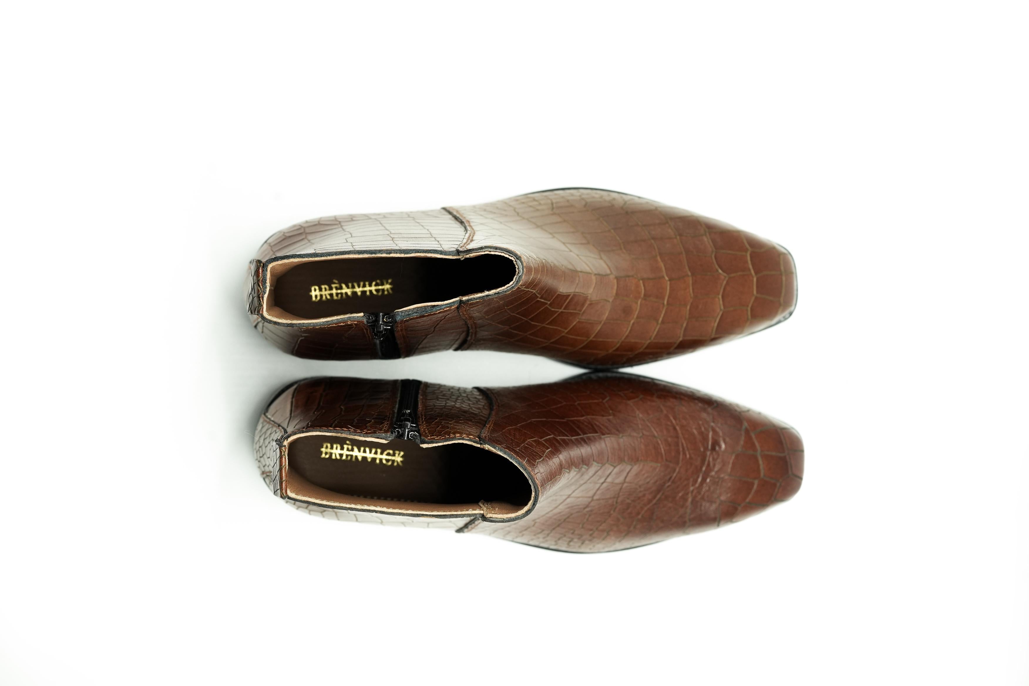 Vittorio Premium Croc Chelsea Boots